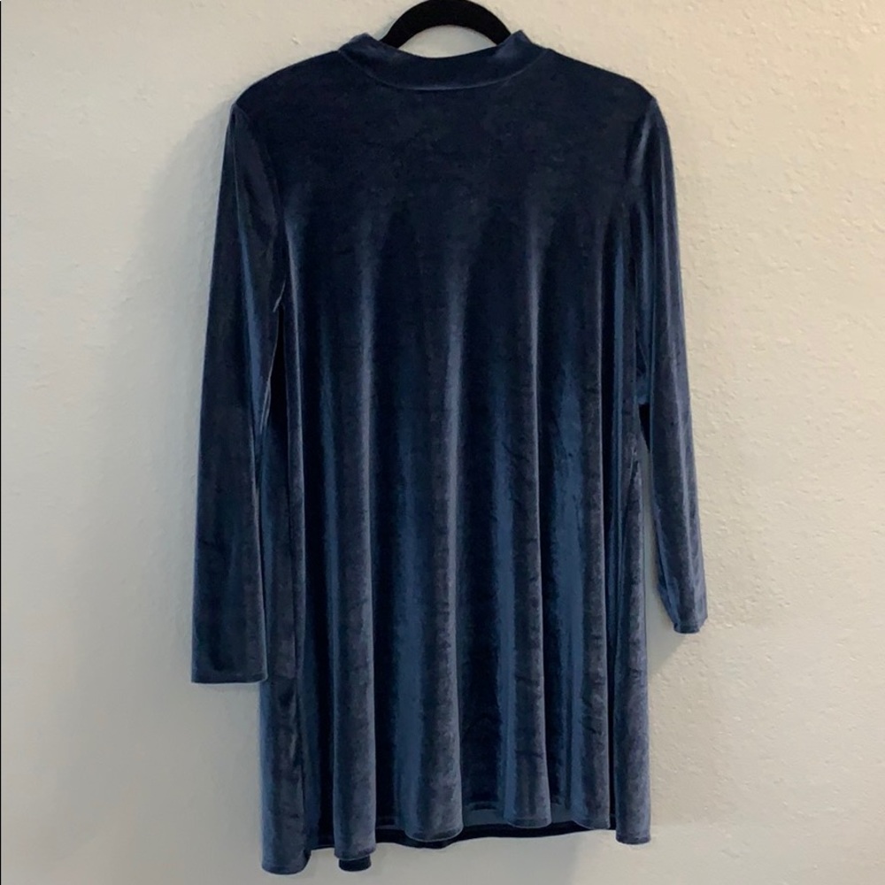 Velvet winter dress